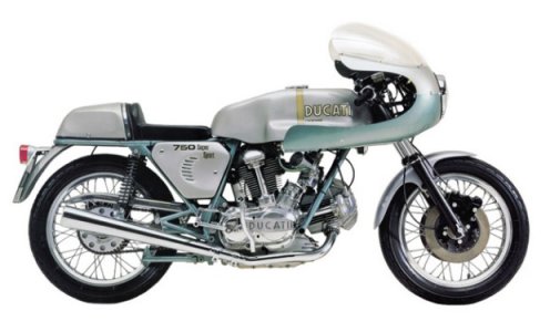 Ducati 750 SS (SuperSport) de 1973. Une icône motocyclette !