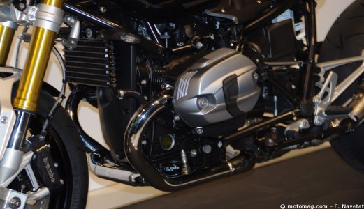 BMW R nineT 2014 : air/huile !