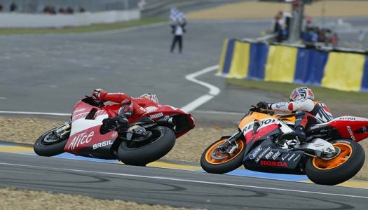 Pedrosa coiffé au poteau