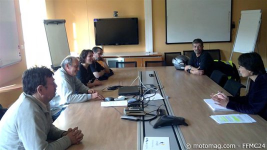 Manif moto Périgueux (24) : à la préfecture