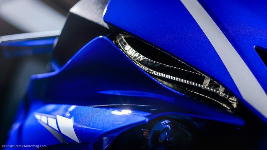 Yamaha YZF-R6 : signature visuelle