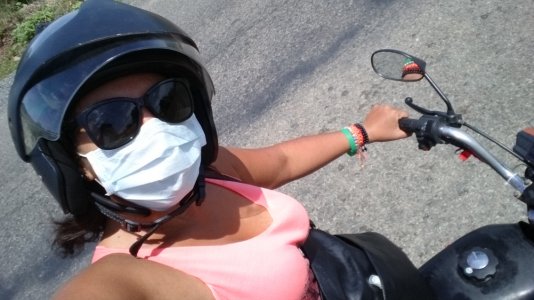 Voyage au Vietnam à moto : le cache-poussière
