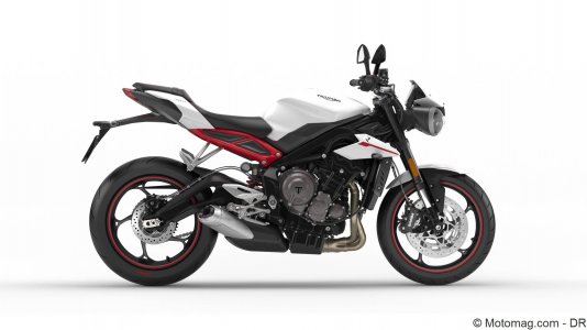 Triumph Street Triple 2017 : dans la lignée
