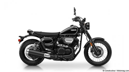 Yamaha SCR 950 : coloris noir