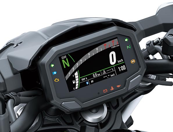 Salon Milan 2019 : KAWASAKI Ninja 650, le guerrier connecté 2020_kawasaki_ninja_z650_tableau_de_bord-9d47a