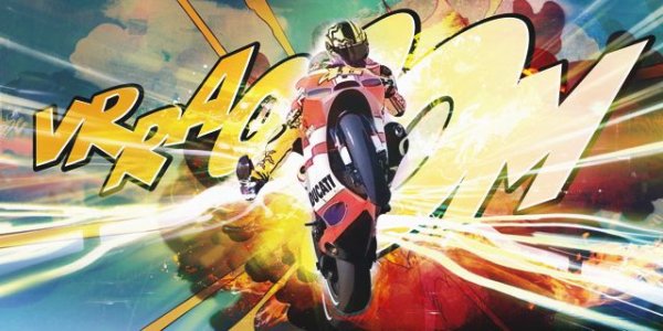 Art : Ducati immortalise Rossi (5)