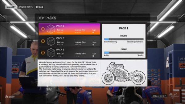 MotoGP20 course jeu vidéo customisation moto {JPEG}