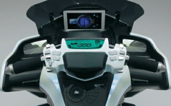 Suzuki G-Strider concept 2003 cruiser guidon screen {JPEG}