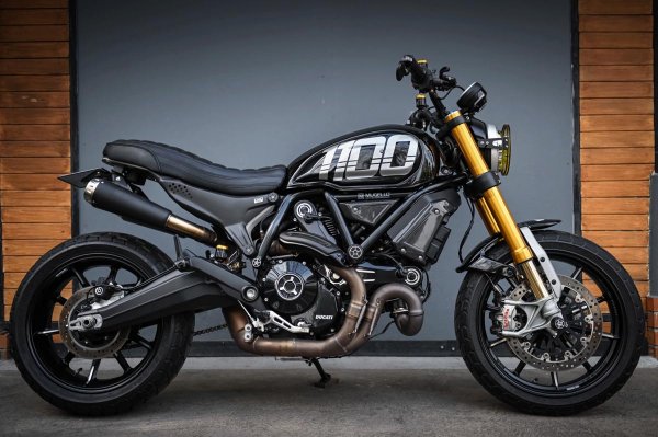 ducati scrambler custom rumble 1100 bully