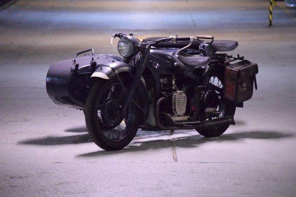 1939 bmw r12 side car moto collection