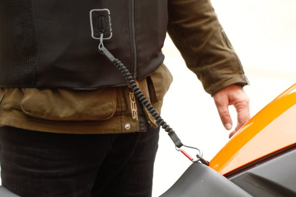 bering c-protect air airbag sangle défaillante