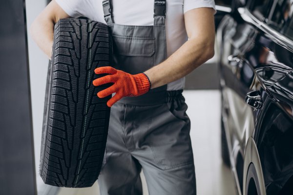 changement de pneus auto