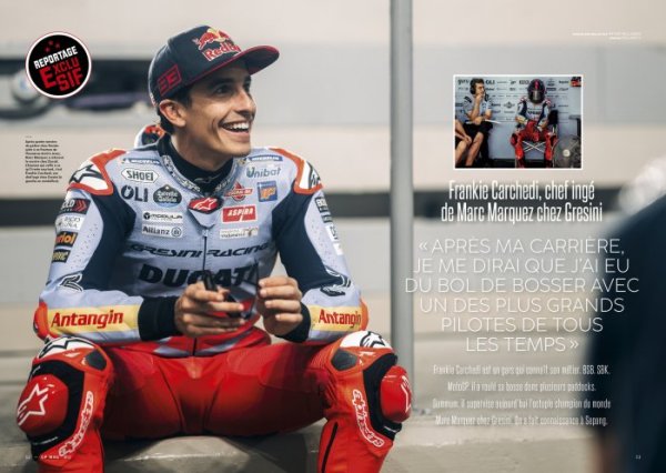 GP Mag n°12 : Interview de Christophe Bourguignon, responsable technique du team LCR Honda {JPEG}