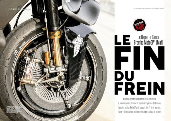 GP Mag 13 magazine MotoGP reportage freinage brembo {JPEG}