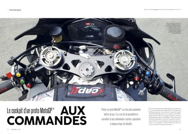 GP Mag magazine motogp dossier cockpit moto {JPEG}