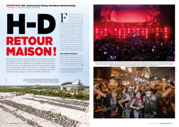 Moto Magazine n°400 120 ans harley-davidson {JPEG}