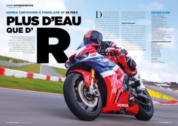 Essai CBR1000RR-R Fireblade SP 2024 {JPEG}