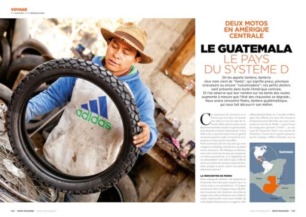 Moto Magazine n°411 voyage guatemala pedro {JPEG}