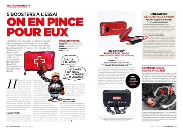 Moto Magazine n°417 mars 2025 essais boosters batteries moto {JPEG}