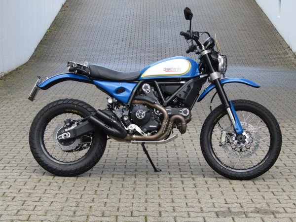 ducati scrambler custom rumble enduro