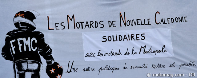 Manif 25 mars Nouvelle-Calédonie : slogan